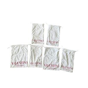 Six Valentino Garavani Dust Bags